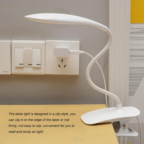 table lamps led desk lamp home night light 360° flexible clip desk6000k 1.5w non-slip bedside student reading
table lamps led desk lamp home night light 360° flexible clip desk6000k 1.5w non-slip bedside student reading
