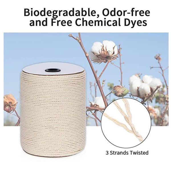 mats & pads 3mm x 300m cotton rope multi-purpose creative diy strands twisted macrame cord for wall hanging crafts
mats & pads 3mm x 300m cotton rope multi-purpose creative diy strands twisted macrame cord for wall hanging crafts