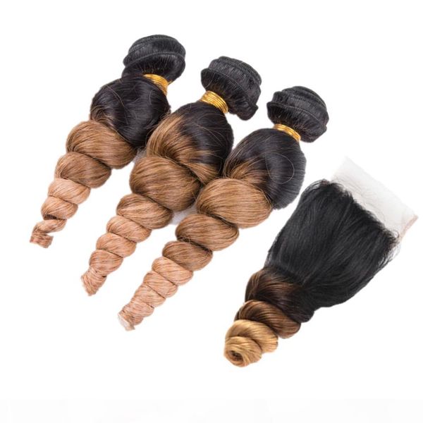 dark roots 1b 4 27 loose wave hair weft 3pcs with closure ombre colored 1b 4 27 loose curly hair with closure 4x4, Black;brown
dark roots 1b 4 27 loose wave hair weft 3pcs with closure ombre colored 1b 4 27 loose curly hair with closure 4x4, Black;brown