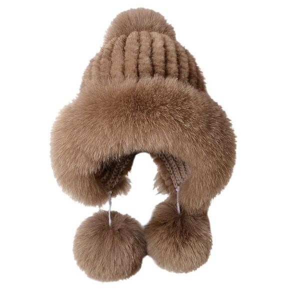 beanies 91854852 fashion warm ear protection winter hat three ball cold riding skullies &
beanies 91854852 fashion warm ear protection winter hat three ball cold riding skullies &