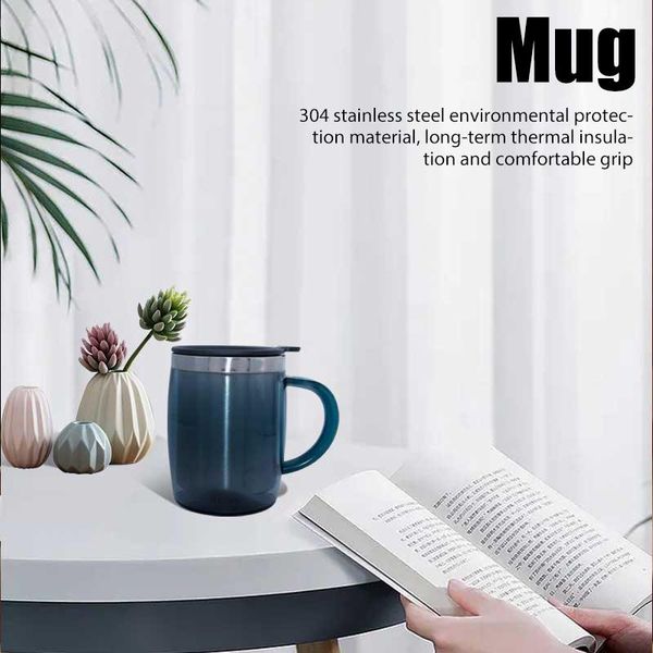 mugs mug coffee cup double-layer anti-scald stainless steel water outdoor portable with cover for gifts
mugs mug coffee cup double-layer anti-scald stainless steel water outdoor portable with cover for gifts