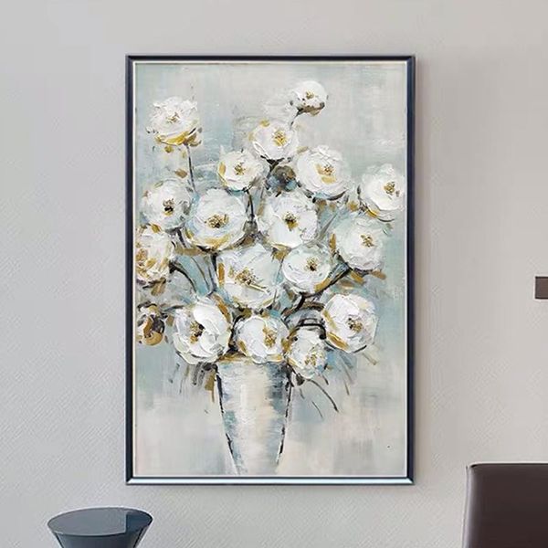 paintings modern artist painted abstract white flower vase oil painting on canvas wall art frameless picture decor for live room home gift
paintings modern artist painted abstract white flower vase oil painting on canvas wall art frameless picture decor for live room home gift