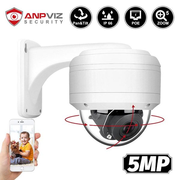 cameras anpviz 5mp poe ptz ip camera dome outdoor 5x zoom 2.7-13.5mm with audio home/outdoor weatherproof ir 35m onvif h.265 p2p
cameras anpviz 5mp poe ptz ip camera dome outdoor 5x zoom 2.7-13.5mm with audio home/outdoor weatherproof ir 35m onvif h.265 p2p