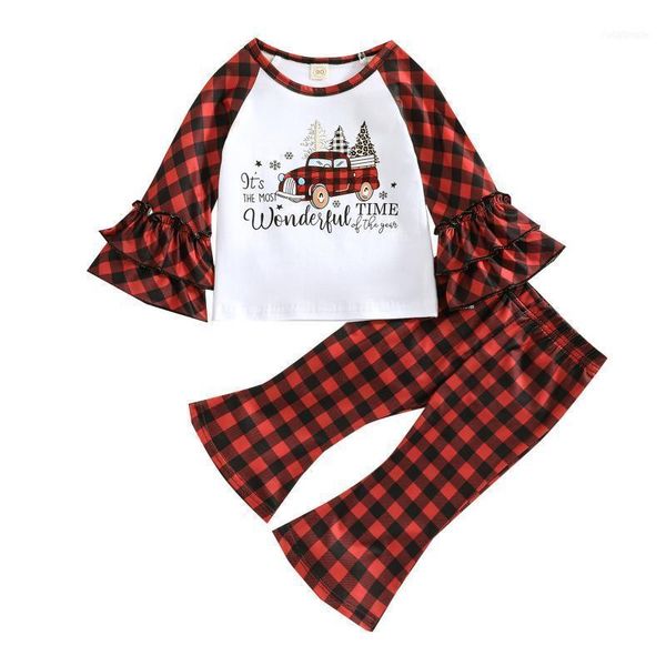 clothing sets christmas toddler baby girls clothes plaid car print long sleeve pullover flare pants 2pcs children xmas1, White
clothing sets christmas toddler baby girls clothes plaid car print long sleeve pullover flare pants 2pcs children xmas1, White