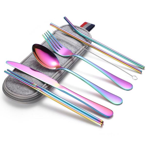 flatware sets gold silverware travel portable cutlery stainless steel spoon chopsticks knife fork set in a case
flatware sets gold silverware travel portable cutlery stainless steel spoon chopsticks knife fork set in a case