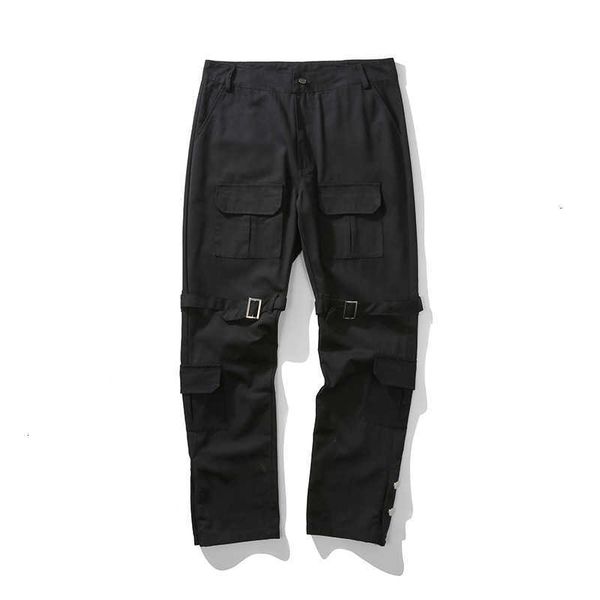 men's pants novo multi-bolsos na altura joelho abotoado de carga reta homens e mulheres boto do tornozelo calas casuais hip hop baggy d, Black
men's pants novo multi-bolsos na altura joelho abotoado de carga reta homens e mulheres boto do tornozelo calas casuais hip hop baggy d, Black