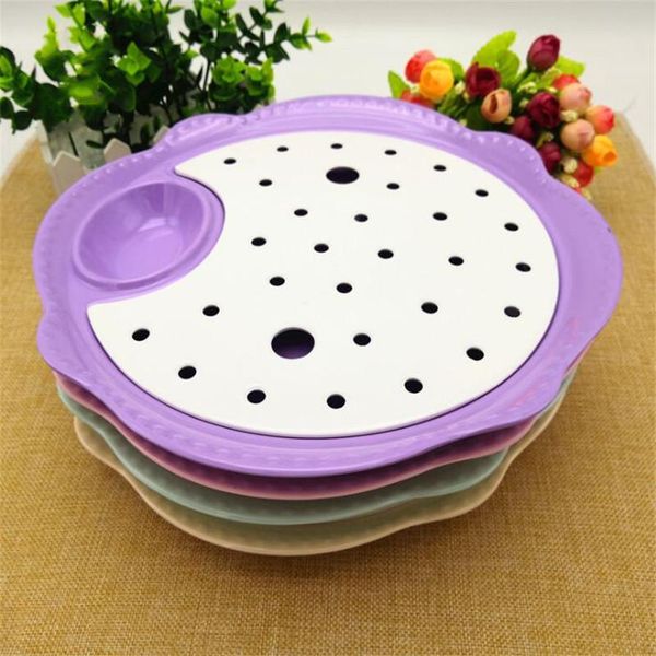 dishes & plates double layer dumpling plate vinegar dish dipping bowl fruit draining drainer basket storage
dishes & plates double layer dumpling plate vinegar dish dipping bowl fruit draining drainer basket storage