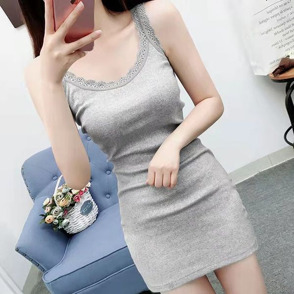 solid white gray black mini dress 2021 new summer dress female high waist club dress lace collar sleeveless slim vestidos, Black;gray
solid white gray black mini dress 2021 new summer dress female high waist club dress lace collar sleeveless slim vestidos, Black;gray