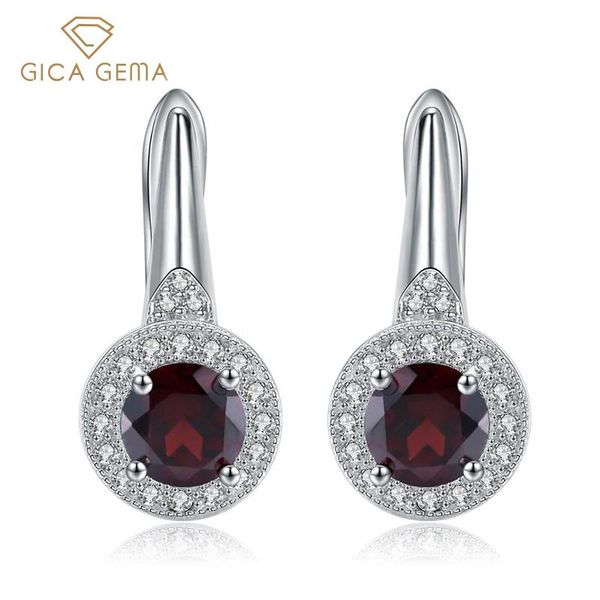 stud gica gema natural red garnet simple earrings elegant 925 sterling silver gemstone fashion wedding jewelry unusual, Golden;silver
stud gica gema natural red garnet simple earrings elegant 925 sterling silver gemstone fashion wedding jewelry unusual, Golden;silver