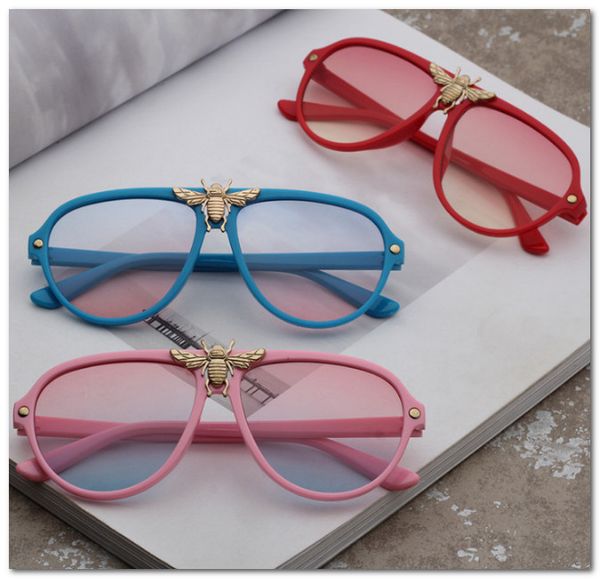 brand kids metals bees sunglass fashion boys and girls uv 400 sunglasses children beach glasses kids adumbral sun glasses j0861 rimless rhin, Blue
brand kids metals bees sunglass fashion boys and girls uv 400 sunglasses children beach glasses kids adumbral sun glasses j0861 rimless rhin, Blue