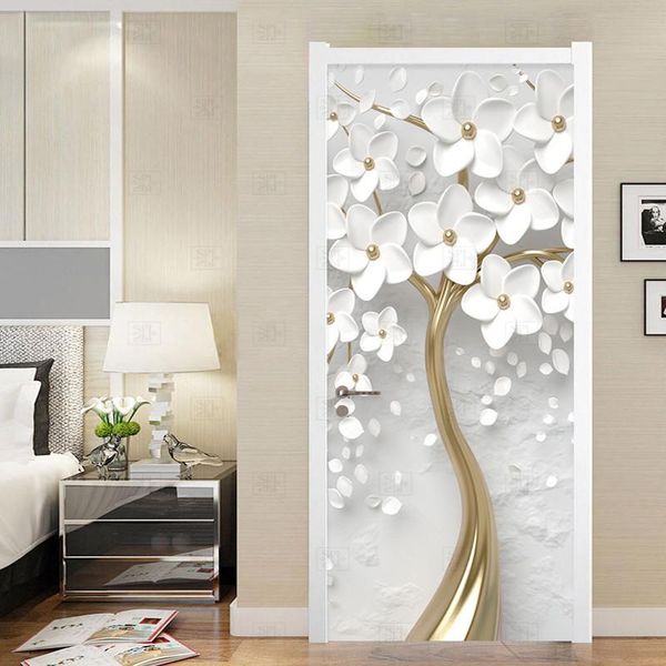 self-adhesive door sticker 3d stereo white flowers mural wallpaper living room bedroom home decor door poster waterproof sticker
self-adhesive door sticker 3d stereo white flowers mural wallpaper living room bedroom home decor door poster waterproof sticker