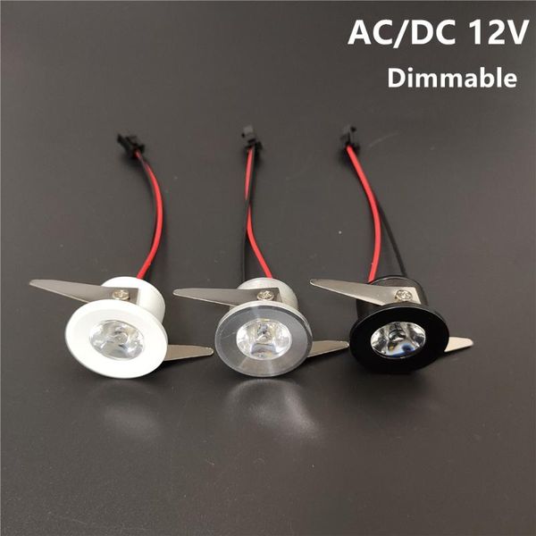ac/dc 12v 1w mini spot light dimmable lamp black silver white 27mm cut hole ceiling recessed spot downlights
ac/dc 12v 1w mini spot light dimmable lamp black silver white 27mm cut hole ceiling recessed spot downlights