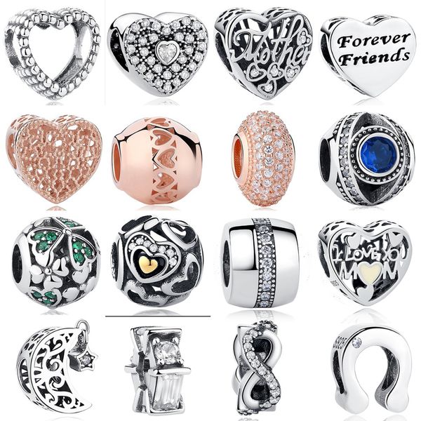 2019 new authentic silver crystal bead fit pandora charm silver 925 original charm bracelet for women diy jewelry christmas gift q0531, Black
2019 new authentic silver crystal bead fit pandora charm silver 925 original charm bracelet for women diy jewelry christmas gift q0531, Black
