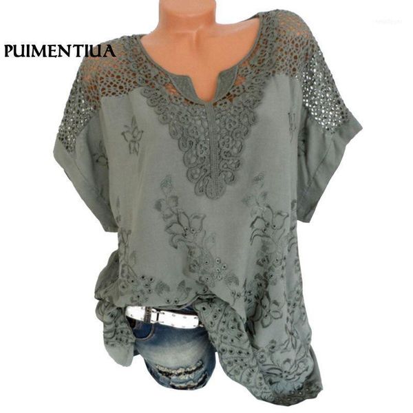 puimentiua 2021 fashion summer lace hollow out women blouse short sleeve casual loose shirts female white crochet 5xl1
puimentiua 2021 fashion summer lace hollow out women blouse short sleeve casual loose shirts female white crochet 5xl1