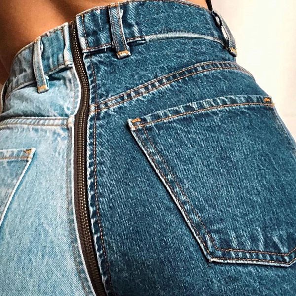 cotton patchwork jeans for women zip up jeans autumn winter streetwear skinny fashon trousers female pants, White
cotton patchwork jeans for women zip up jeans autumn winter streetwear skinny fashon trousers female pants, White