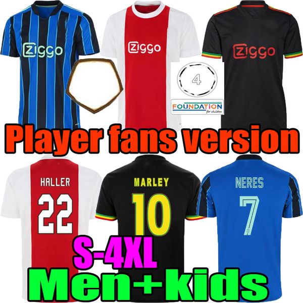 men 21 22 tadic berghuis gravenberch soccer jersey player fans version amsterdam blind promes haller neres cruyff klaassen 2021 2022 ajaxes, Black;yellow
men 21 22 tadic berghuis gravenberch soccer jersey player fans version amsterdam blind promes haller neres cruyff klaassen 2021 2022 ajaxes, Black;yellow