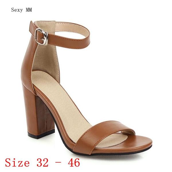 sandals women gladiator high heels pumps summer shoes woman heel small plus size 32 - 46, Black
sandals women gladiator high heels pumps summer shoes woman heel small plus size 32 - 46, Black