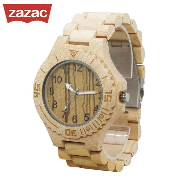 wristwatches 2021 zazac luxury brand full wooden male watches creative fashion casual handmade nature wood men wrist watch gifts, Slivery;brown
wristwatches 2021 zazac luxury brand full wooden male watches creative fashion casual handmade nature wood men wrist watch gifts, Slivery;brown