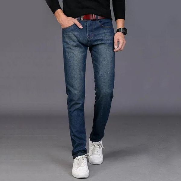 men's jeans spring and summer youth wild plus size loose straight casual trousers men, Blue
men's jeans spring and summer youth wild plus size loose straight casual trousers men, Blue