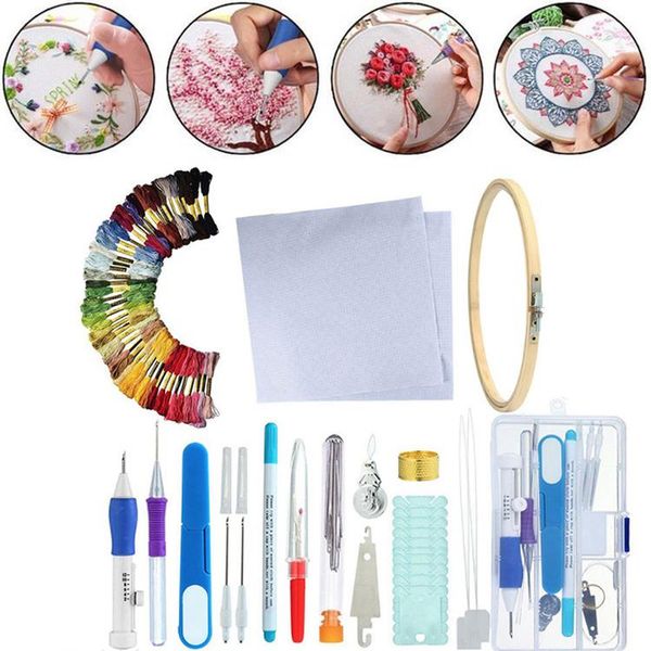 needlework diy magic embroidery stitching punch needle tool stitching punch sets diy craft sewing tool for embroidery craft, Black
needlework diy magic embroidery stitching punch needle tool stitching punch sets diy craft sewing tool for embroidery craft, Black
