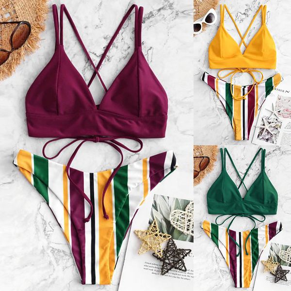 bikini streep set batsuit 2nd filled beha batmode summer beach bathing suits women biquini, White;black
bikini streep set batsuit 2nd filled beha batmode summer beach bathing suits women biquini, White;black