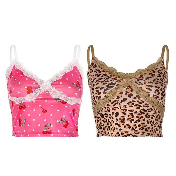 women's tanks & camis women spaghetti strap v-neck crop floral lace patchwork backless camisole leopard cherry printed bow slim ves, White
women's tanks & camis women spaghetti strap v-neck crop floral lace patchwork backless camisole leopard cherry printed bow slim ves, White