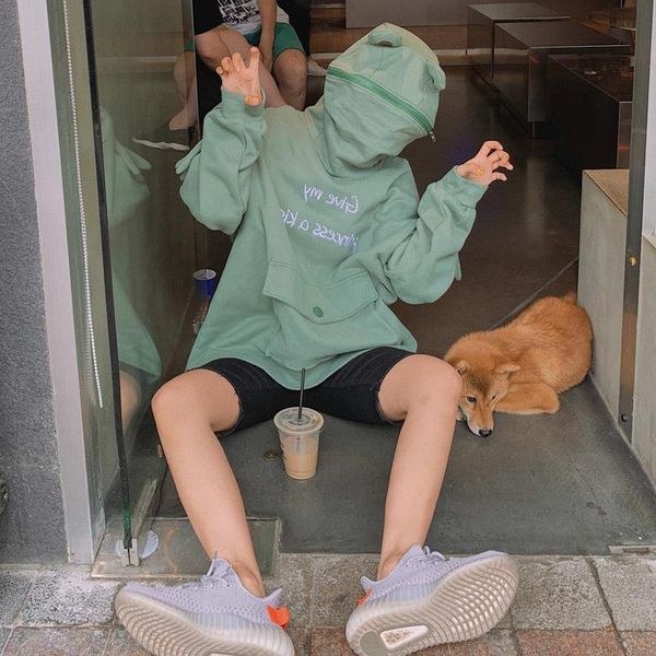 women's hoodies & sweatshirts casual hooded frog pullover female autumn thick oversize women sweatshirt loose thicken harajuku letters, Black
women's hoodies & sweatshirts casual hooded frog pullover female autumn thick oversize women sweatshirt loose thicken harajuku letters, Black