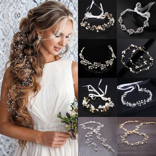 hair clips & barrettes 1 pc fashion romantic pearl crystal bridal vine rhinestone wedding accessories headband for women jewelry gifts, Golden;silver
hair clips & barrettes 1 pc fashion romantic pearl crystal bridal vine rhinestone wedding accessories headband for women jewelry gifts, Golden;silver