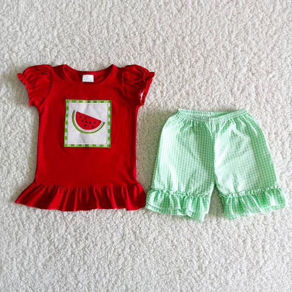 fashion girls summer clothing outfits watermelon embroidery boutique girls clothing kids designer clothes girl toddler baby outfits rts, White
fashion girls summer clothing outfits watermelon embroidery boutique girls clothing kids designer clothes girl toddler baby outfits rts, White