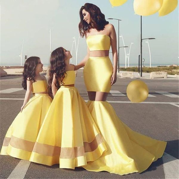 girl's dresses two pieces yellow mother and daughter for girls pageant party, Red;yellow
girl's dresses two pieces yellow mother and daughter for girls pageant party, Red;yellow
