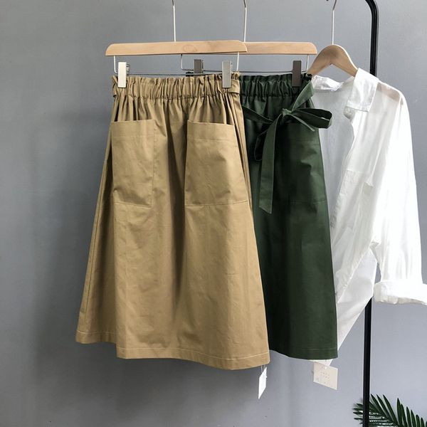 2021 high-waist stretch midsummer design pocket skirt with broken waistband femme jupe qkcp, Black
2021 high-waist stretch midsummer design pocket skirt with broken waistband femme jupe qkcp, Black