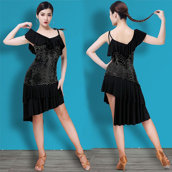 latin dance dress performance clothes women american clothing party sequin dresses tango/cha-cha/tap dance costume vdb2265, Black;red
latin dance dress performance clothes women american clothing party sequin dresses tango/cha-cha/tap dance costume vdb2265, Black;red