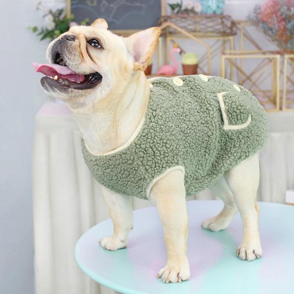 pet dog vest solid buttons design jacket soft warm comfortable durable pet cat dog clothes autumn winter
pet dog vest solid buttons design jacket soft warm comfortable durable pet cat dog clothes autumn winter