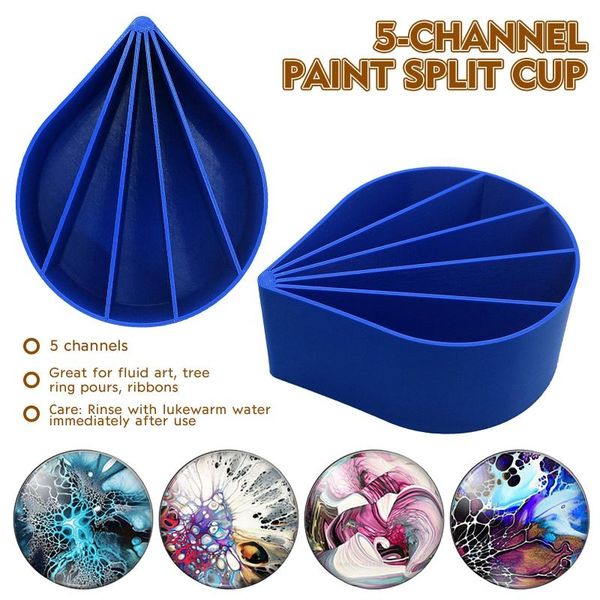craft tools polylactice pour cup 5 channels paint pouring split fluid supplies tree support storage box
craft tools polylactice pour cup 5 channels paint pouring split fluid supplies tree support storage box