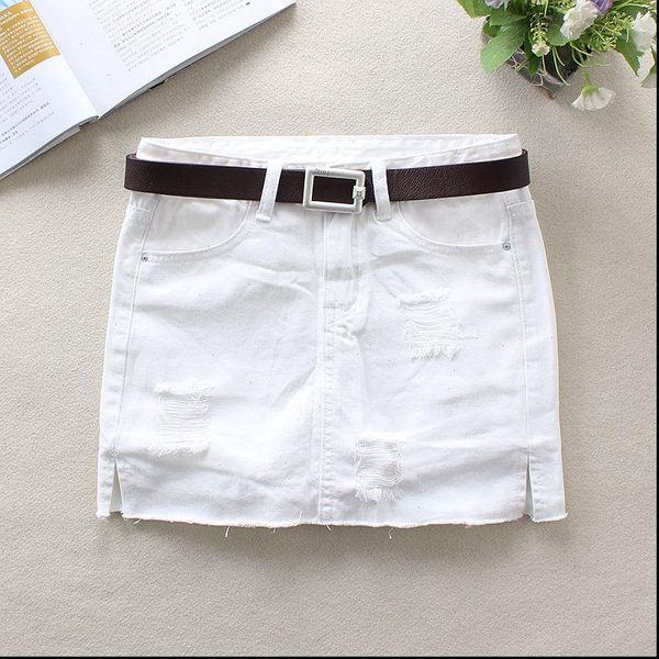 2021 summer white jeans skirts womens elastic skinny pencil skirts hole 100% cotton above knee mini shorts denim skirts 617, Black
2021 summer white jeans skirts womens elastic skinny pencil skirts hole 100% cotton above knee mini shorts denim skirts 617, Black