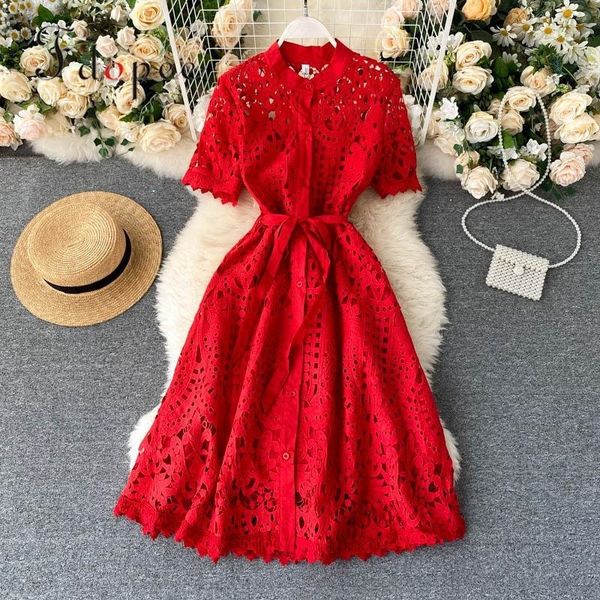 elegant dress fashion hollow out streetwear stand-up collar short sleeve dress for women collect waist vestidos 210303, Black;gray
elegant dress fashion hollow out streetwear stand-up collar short sleeve dress for women collect waist vestidos 210303, Black;gray