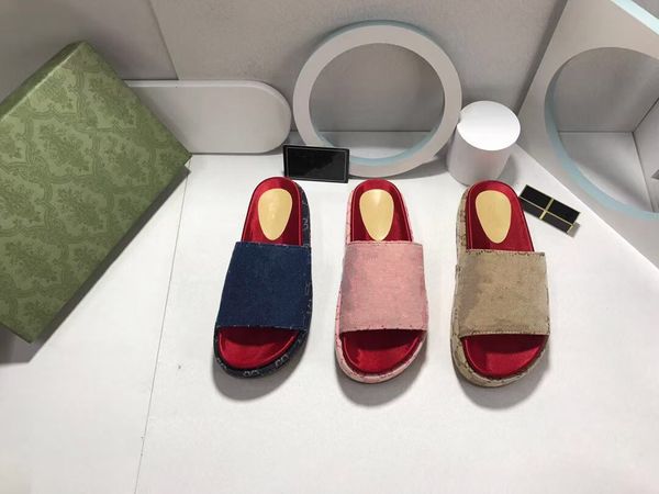 stylist woman men slipper platform sandals embroidered alphabet slippers summer beach slides fashion thick bottom sandal with box 35-42, Black
stylist woman men slipper platform sandals embroidered alphabet slippers summer beach slides fashion thick bottom sandal with box 35-42, Black