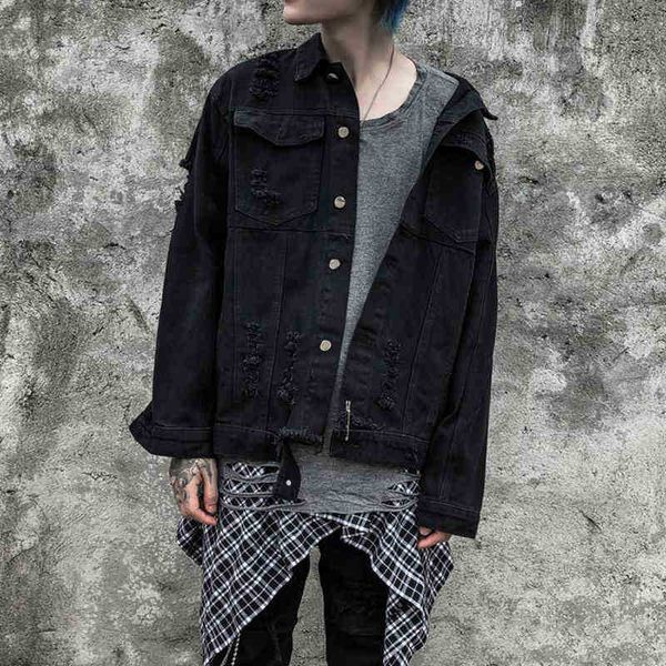men's jackets fashion wild cool casual long-sleeved distressed hole denim jacket coat nidw, Black;brown
men's jackets fashion wild cool casual long-sleeved distressed hole denim jacket coat nidw, Black;brown