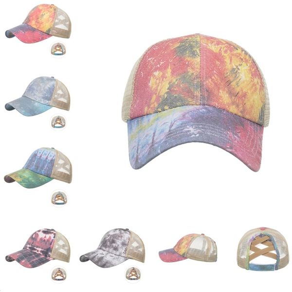 festive tie dye ponytail baseball cap criss cross washed ball caps fashion summer hats tie dye high messy festive party hats supplies zc086
festive tie dye ponytail baseball cap criss cross washed ball caps fashion summer hats tie dye high messy festive party hats supplies zc086