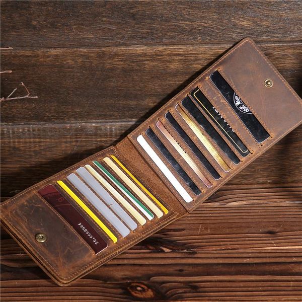 card holders men genuine leather holder crazy horse long phone pocket wallet high capacity business id ard case orangizer clip, Brown;gray
card holders men genuine leather holder crazy horse long phone pocket wallet high capacity business id ard case orangizer clip, Brown;gray
