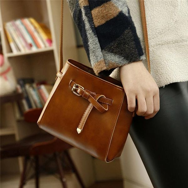 evening bags pu leather solid bucket shoulder bag 2021 female vintage belt messenger cross body for women bolsas de mujer sac #30
evening bags pu leather solid bucket shoulder bag 2021 female vintage belt messenger cross body for women bolsas de mujer sac #30
