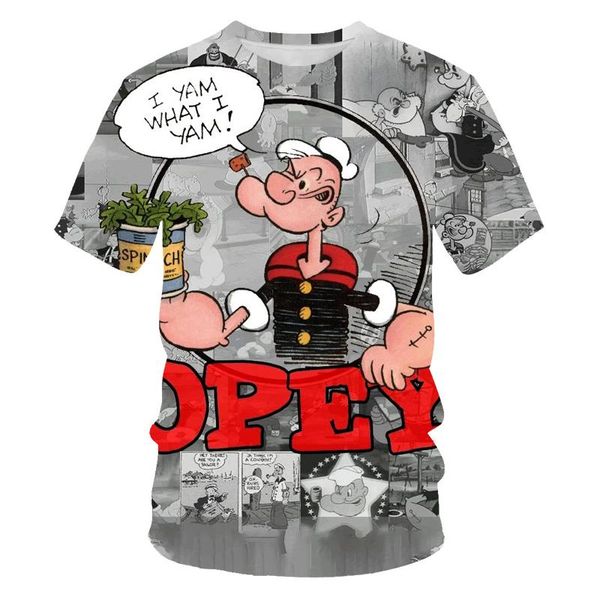 men's t-shirts cartoon anime popeye 3d print t shirt men women children kids summer streetwear punk o'neck short sleeve oversized, White;black
men's t-shirts cartoon anime popeye 3d print t shirt men women children kids summer streetwear punk o'neck short sleeve oversized, White;black