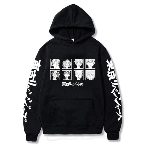 men's hoodies & sweatshirts anime tokyo revengers cosplay manjiro sano mikey chifuyu cozy pullovers sudadera felpa moletom, Black
men's hoodies & sweatshirts anime tokyo revengers cosplay manjiro sano mikey chifuyu cozy pullovers sudadera felpa moletom, Black