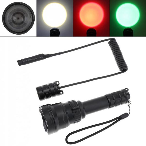 flashlights torches b198 hand held rotary focusing led outdoor tactical with three colors light + remote pressure switch for hunt
flashlights torches b198 hand held rotary focusing led outdoor tactical with three colors light + remote pressure switch for hunt