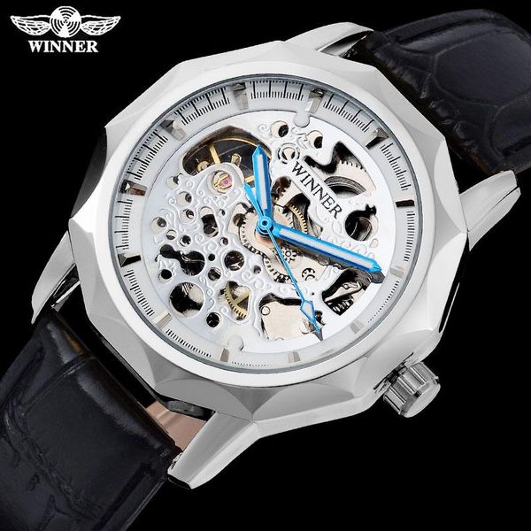wristwatches twinner fashion brand men mechanical watches leather strap casual men's automatic skeleton silver case relogio masculino, Slivery;brown
wristwatches twinner fashion brand men mechanical watches leather strap casual men's automatic skeleton silver case relogio masculino, Slivery;brown