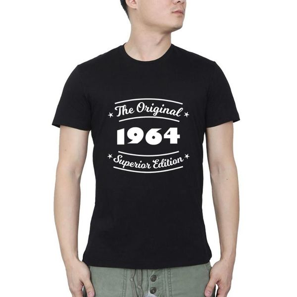 men's t-shirts superior edition of 1964 summer casual streetwear o neck t-shirt, White;black
men's t-shirts superior edition of 1964 summer casual streetwear o neck t-shirt, White;black