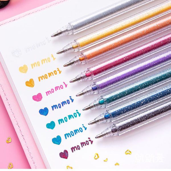 gel pens 8 colors/set glitter pen highlighter color changing flash marker drawing scrapbook journal diy stationery school
gel pens 8 colors/set glitter pen highlighter color changing flash marker drawing scrapbook journal diy stationery school