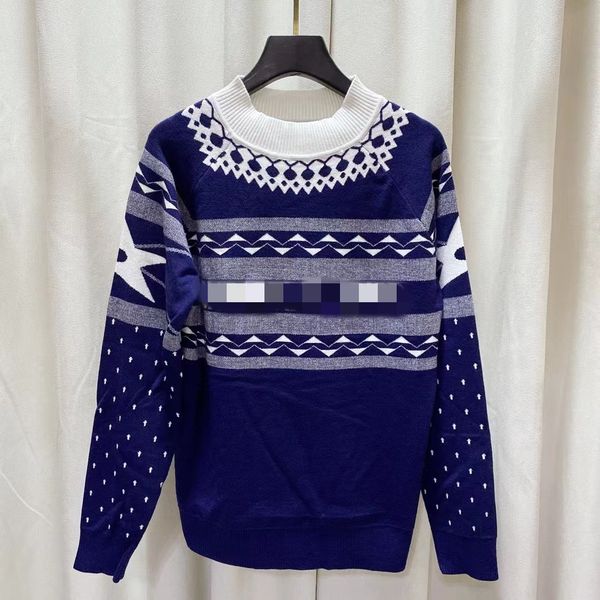 2021 autumn winter milan runway sweaters o neck long sleeve high end jacquard pullover women's designer clothing 1020-13, White;black
2021 autumn winter milan runway sweaters o neck long sleeve high end jacquard pullover women's designer clothing 1020-13, White;black