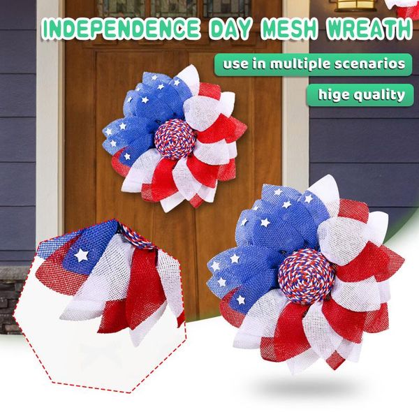 decorative flowers & wreaths usa independence day patriotic wreath front door decor home sunflower garland veterans party spring decoration
decorative flowers & wreaths usa independence day patriotic wreath front door decor home sunflower garland veterans party spring decoration