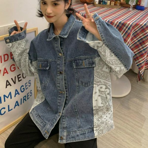 women's jackets #9056 vintage streetwear denim women and men loose blue jean jacket coat ladies spring autumn batwing sleeve retro, Black;brown
women's jackets #9056 vintage streetwear denim women and men loose blue jean jacket coat ladies spring autumn batwing sleeve retro, Black;brown